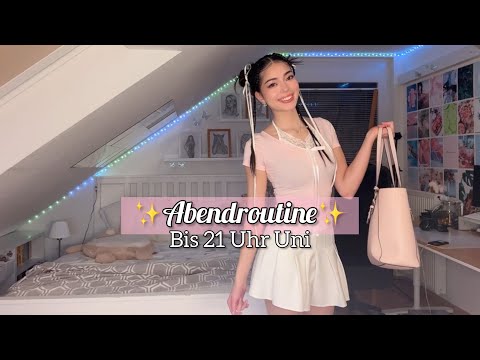 Evening routine✨🦋