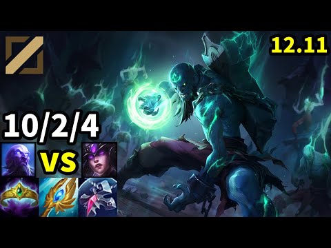 Ryze Mid vs Syndra - KR Master | Patch 12.11