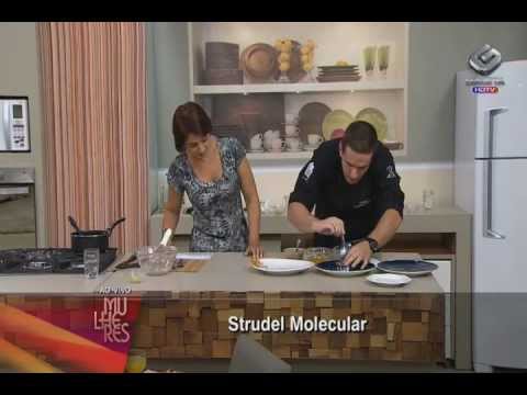 Cássio Prados - TV Gazeta - Mulheres 01/03/2013 - Receita de Strudel Molecular