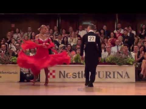Savaria 2013 - European Ch.10D - solo Quickstep - Miha Vodicar & Nadiya Bychkova