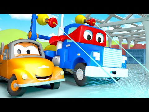 Laserski Kamion - Super Kamion Carl u Auto Gradu 🚚 ⍟ Crtani sa kamionima za djecu