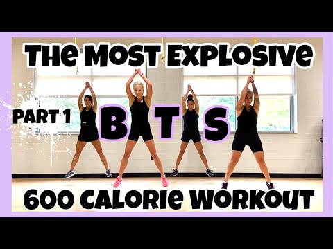 Part 1 | The Most Explosive BTS 600 Calorie Cardio Workout