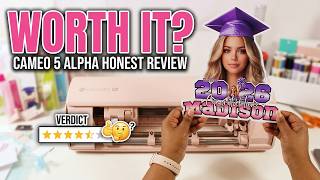 NEW Silhouette Cameo 5 Alpha | Unboxing, Cut Project & Honest Review - Cricut vs Silhouette