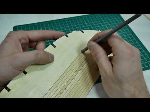 CASCO 07- Como forrar la cubierta 3. POLARIS - Modelismo Naval