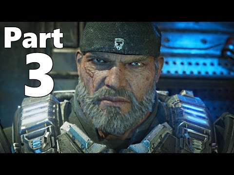 Gears of War 4 Gameplay Walkthrough Part 3- Marcus Fenix [ACT 2] [Chapters 1-4] (XBOX ONE Gameplay)