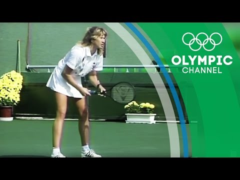 Steffi Graf is the only Tennis player to ever win a Calendar Golden Slam | Throwback Thursday