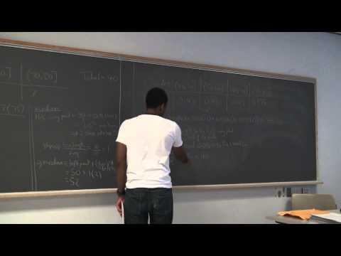 Math 209 Lecture 25 - More on bins with relative frequency (mini lecture)