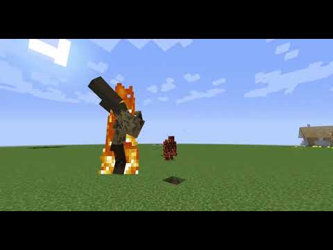 Lava Golem Vs All Mutant Mobs - Minecraft Mobs Battle