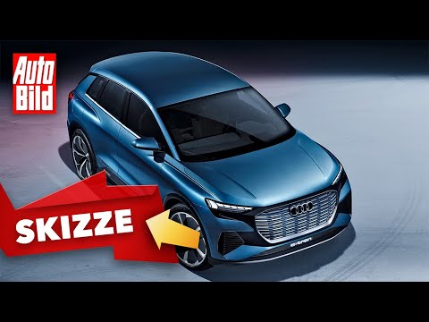 Audi Q4 e-tron (2022): Skizze - SUV - Elektro - Info