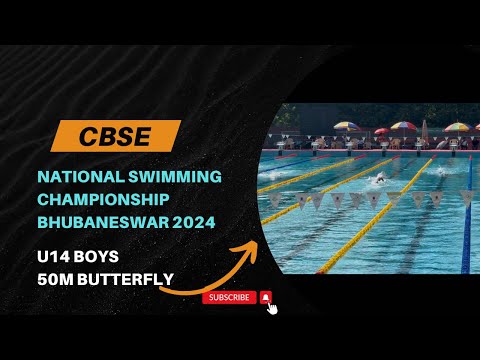 U14 Boys 50 Butterfly final