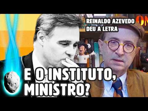 REINALDO AZEVEDO DESOSSA O INSTITUTO DE ANDRÉ MENDONÇA | PLANTÃO