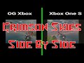 Crimson Skies Side by Side:  Xbox vs. Xbox One S