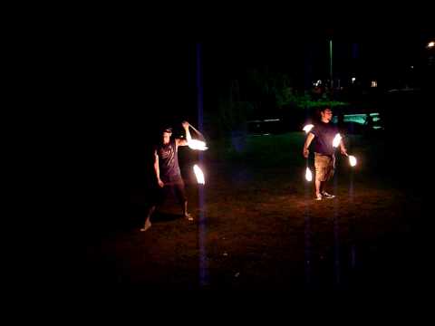 PLF Party Fire Spinning