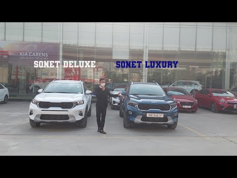 Quick comparison of Kia Sonet Deluxe and Luxury. Which version should you choose? #kia #sonet #te...