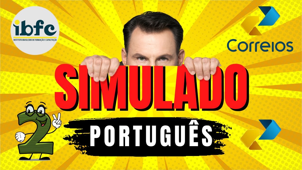 Questões da Banca IBFC | SIMULADO para CONCURSO DOS CORREIOS | Português da Banca IBFC  2024