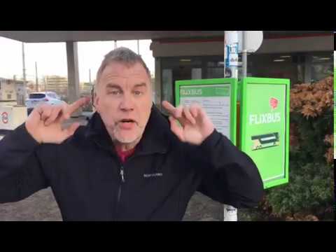 Flixbus Haltestelle - Zum Pinkeln hinter die Tankstelle