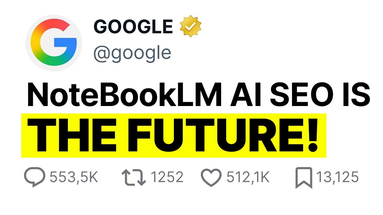 NotebookLM AI SEO Is INSANE!