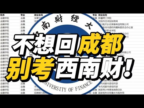 【精华】2023届西南财经大学金融专硕246人就业去向分析