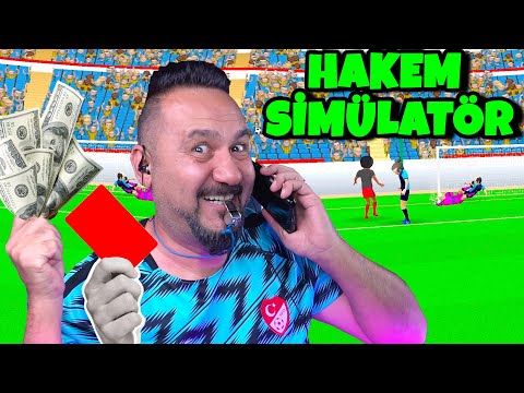 DERBİDE AHLAKSIZ TEKLİF ALDIM! | REFEREE SİMULATOR MOBİLE OYNUYORUZ