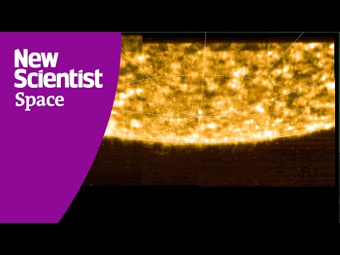 Fiery Images of the Sun's South Poll