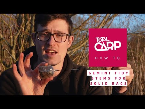 How to use Gemini Tackle Tidy Stems for Solid Bag Fishing