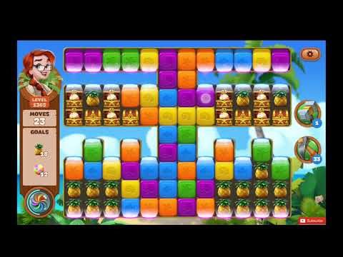 Lost Island Blast Adventure Level 1365 NO BOOSTERS - A S GAMING ✔