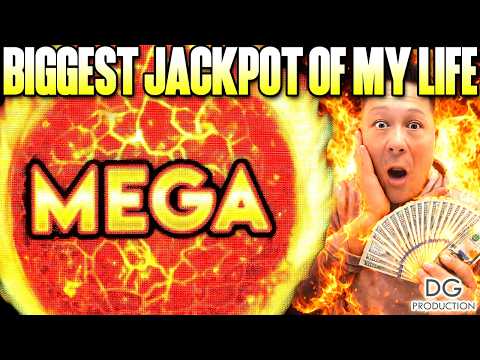 🚨MEGA🚨OMG I HIT THE BIGGEST JACKPOT HANDPAY OF MY LIFE MASSIVE WIN SLOT MACHINE LAS VEGAS LUCKIEST