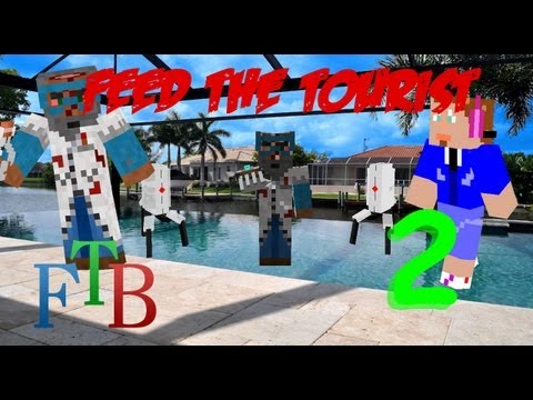 FTB - Feed The Tourist Ep. 2 (Minecraft YogCraft) /w FurryEars
