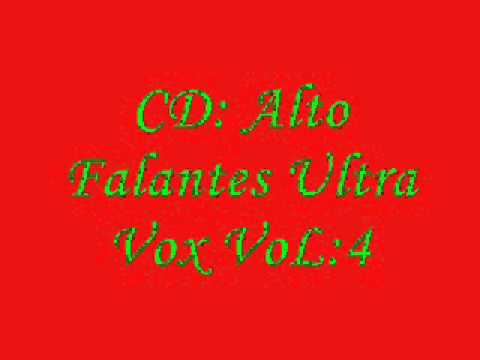 ALTO FALANTES ULTRA VOX VOL:4
