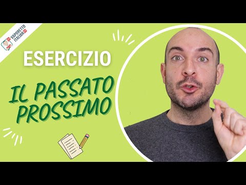 Esercizio sul PASSATO PROSSIMO ITALIANO | Lezione di italiano per principianti