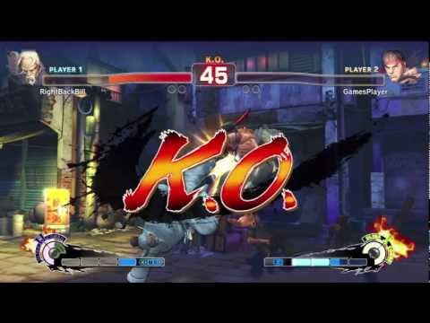 SSF4 AE v2012 - GamesPlayer [Ryu] Vs RightBackBill [Gen]