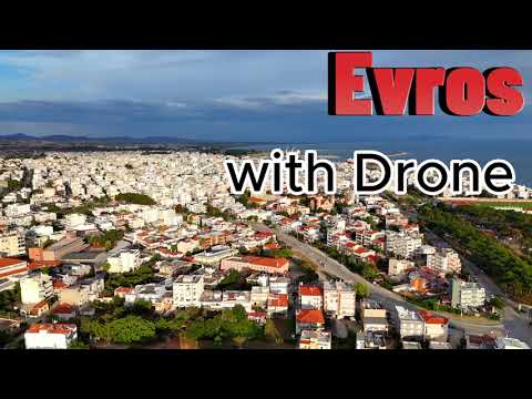 A small tour of Evros Greece from above with DJI Air 3 Drone (4K video)