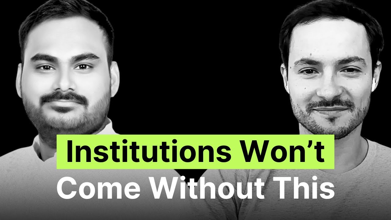 What Institutions Need To Come Onchain | Abhishek, CEO of Catalysis Network