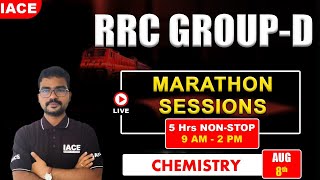 RRC Group - D Live Marathon Session || Chemistry - Most Expected Questions || IACE