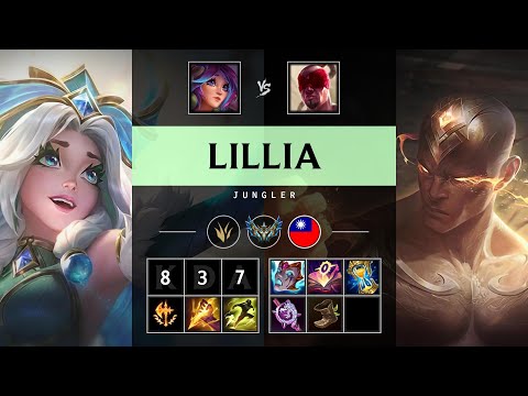 Lillia Jungle vs Lee Sin - TW Challenger Patch 25.14