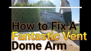 How to Repair an Atwood RV Fan-Tastic Vent Lift Arm ... DIY Pin Fix