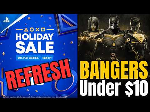 15+ Absolute BANGERS Under $10! | PSN Holiday Sale 2026 REFRESH