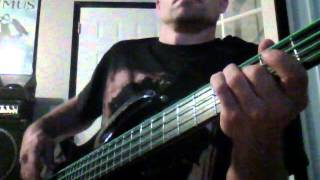 Iron Maiden - Deja Vu bass cover played by Chuck Klee