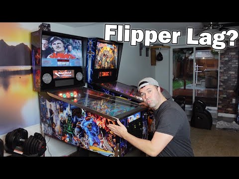 Do Virtual Pinballs Have Flipper Lag? (Slow Motion Test)