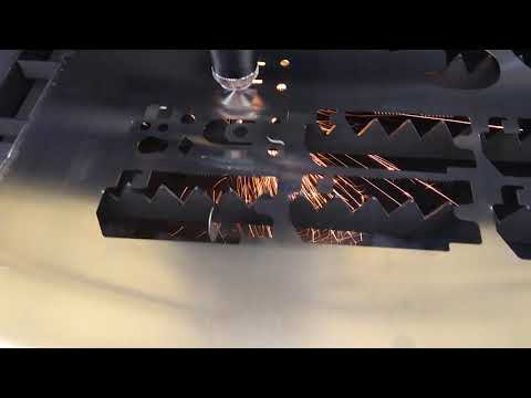 Metal pipe laser cutting machine