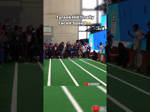 Tyreek Hill finally raced Speed 😂 #streamer #ai #speed #tyreekhill #twitch