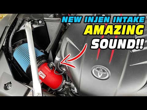AMAZING Sound!! INJEN Intake Install 2021 Supra Mk5