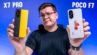 POCO F7 vs POCO X7 PRO! Benchmarks, Temperatura e mais! Comparativo Completo