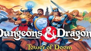 Dungeons & Dragons Tower of Doom MAME arcade gameplay video