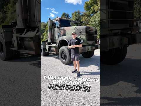 Military Trucks Explained! Today we’ll talk about our M916A3 Freightliner Military Truck!