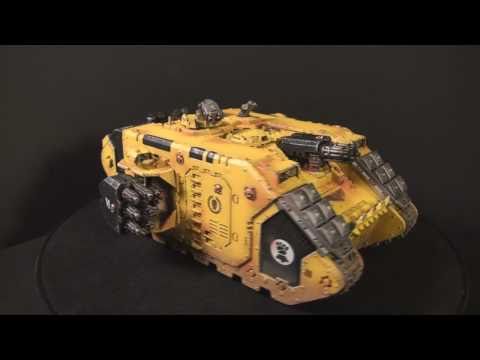 Warhammer 40k Imperial Fists Vehicle Showcase