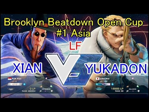 Xian (Fang) vs Yukadon (Nash)：Xian（ファン） vs ゆかどん（ナッシュ） [Brooklyn Beatdown Open Cup #1 Asia]
