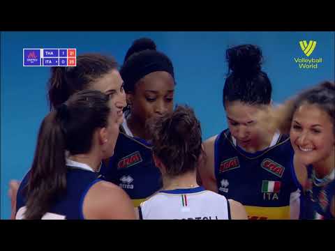 Thailand vs. Italy - Highlights | Women's VNL 2021