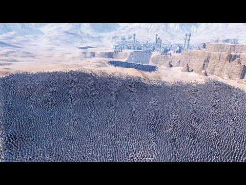 30,000 PERSIANS LAY SIEGE TO MEDIEVAL CITY - UEBS - Ultimate Epic Battle Simulator