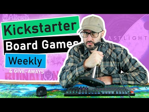 9 Crowdfunded Board Games | Ruination, Last Light, Altered TCG, Ava & Stowii Gaming Tables
